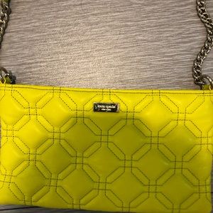 Yellow crossbody bag